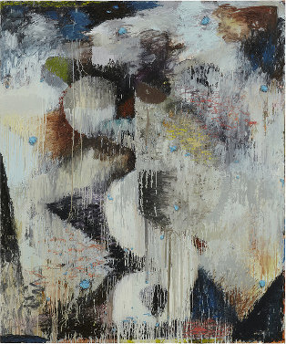 Phillip Allen: I blame it on Kosuth, 2012, oil on canvas, 182 x 152 cm / 71.7 x 59.8 in | Phillip Allen: oxblood | Friday 7 June – Saturday 20 July 2013 | Kerlin Gallery