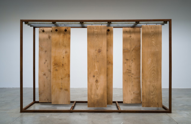 Michael Warren: Those who Go / Those who Stay, Cedar of Lebanon, steel 230 x 370 x 100cm | Michael Warren: Those who Go / Those who Stay | Friday 24 January – Friday 21 March 2014 | Limerick City Gallery