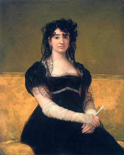Francisco José de Goya y Lucientes (1746-1828): Portrait of Doña Antonia Zárate, Actress, c.1805-06; photo © National Gallery of Ireland | National Gallery of Ireland