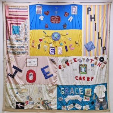 The Irish Names Quilt Exhibition | The Source Arts Centre 
Thurles Co Tipperary | Tuesday 26 July to Saturday 30 July 2022 | to 