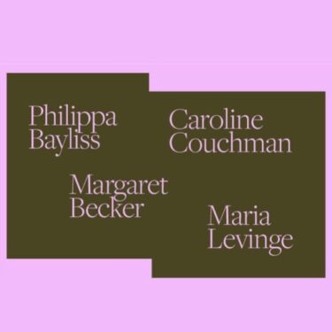 Bayliss, Becker, Couchman & Levinge: International Women’s Day Exhibition | Butler Gallery 
Evans’ Home John’s Quay, Kilkenny | Friday 8 March to Sunday 12 May 2024 | to 