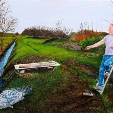 Daniel Lipstein: Self Portrait with a Pet and a Bathtub | Olivier Cornet Gallery 
3 Great Denmark Street (beside Belvedere College) Dublin 1 | Wednesday 8 October to Sunday 2 November 2025 | to 